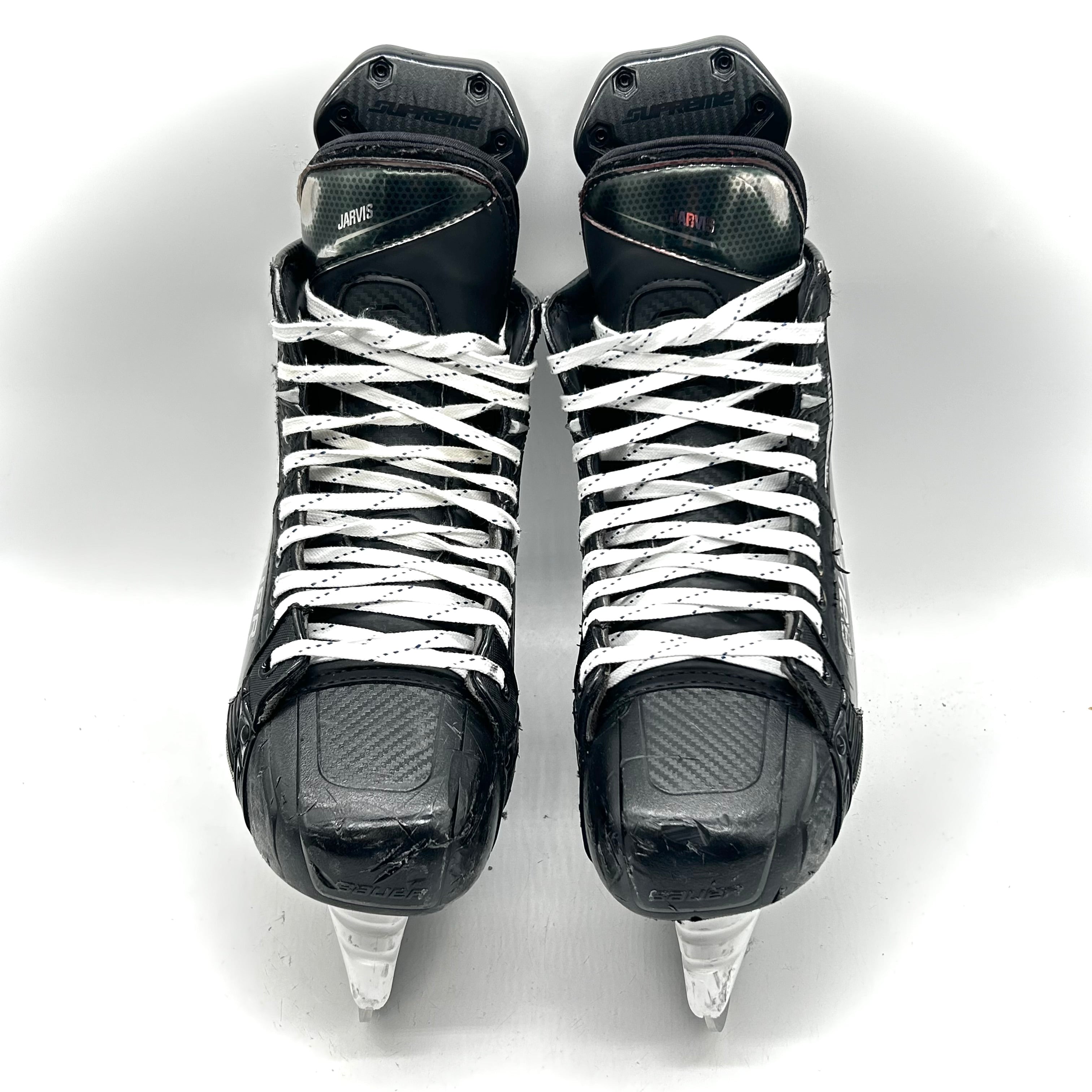 Bauer Supreme Mach - Patins NHL Pro Stock d'occasion - Seth Jarvis - Taille L : 7,25D/R : 7,5D #2